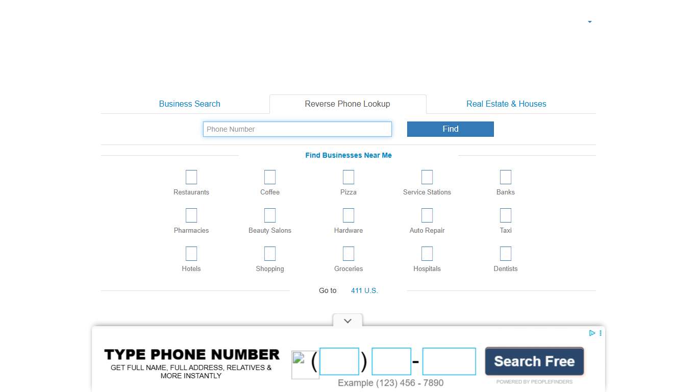 Canadian Reverse Phone Lookup - 411.info™ Canada